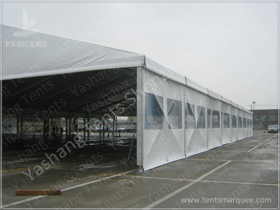 Professional 1500 sqm Aluminium Frame Tents Industrial Canopy For Car Parking Lot