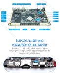 HD Out Embedded ARM Board SD Card 3.0 1080P 30fps 4K 60fps Video Decoder