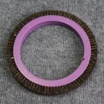 Artos Stenter Machine Parts Brush Wheel Purple Plastic Body Mixed Bristle Pig