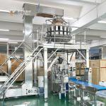 500g VFFS Packaging Machinery Puffed Snacks Food Cookies Biscuit Cornflakes