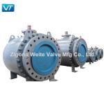 Trunnion 300LB Ball Valve Bare Stem LF2 With Two Valve Seats