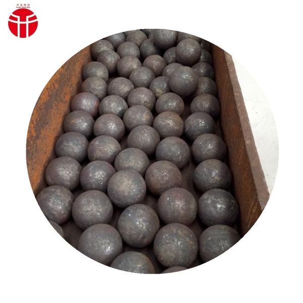 Dia 125mm Steel Forged Balls Low Breakage Rate Steel Grinding Media For Semi
