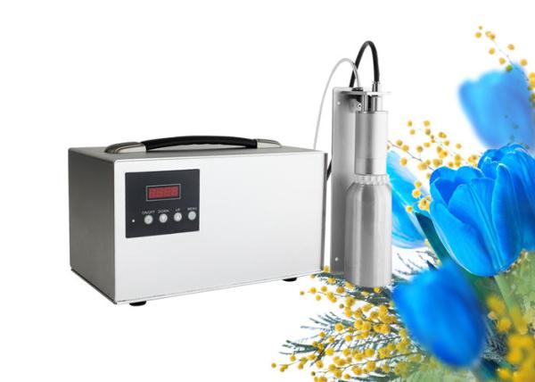 HVAC Anodised Aluminum Air Freshener Dispenser With Digital Display And Time