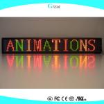 Semi-outdoor RGB LED Car Advertising Screen Display with 120 Degree Viewing