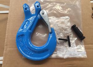 Quality G80 Chain Alloy Steel Forged Clevis Sling Hook With Latch wholesale
