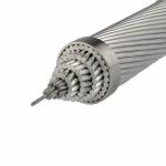 NO/XLPE Round Wire ACSR Stranded Overhead Cable for High Voltage Steel