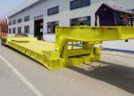 60ton Heavy Duty 3-Axles Lowboy Trailer Low Bed Semi-Trailer for Goods Transport