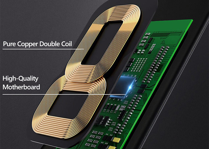 Multifunction 2W ABS 139mm 4 In 1 Wireless Charging