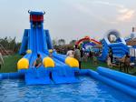 0.9mm Plato PVC Inflatable Water Park Heat Sealing