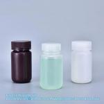 Wholesale 5ml PP Durable Small Round Brown And White Plastic Bottle Food Grade