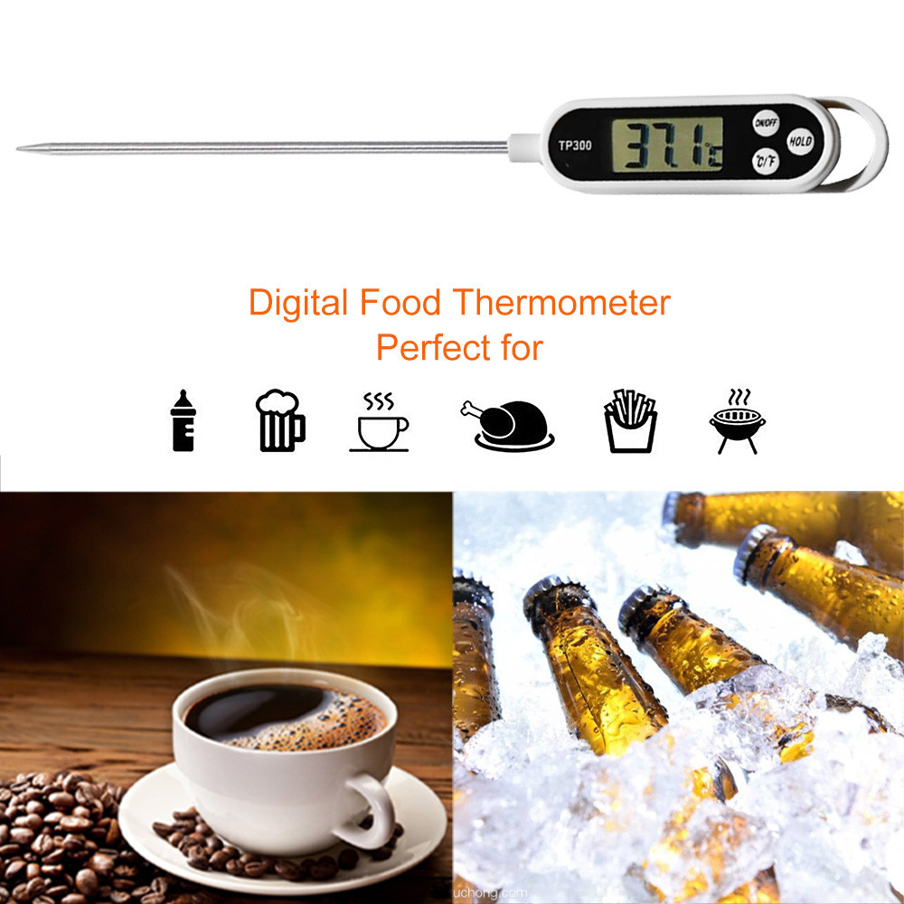 Pen Type Digital Food Thermometer Tp300 Milk Turkey Cooking Tool BBQ Grill Supplies