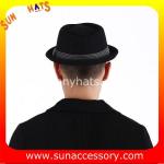 5480380 Sun Accessory customized winner fashion 100% wool felt hats, men hats