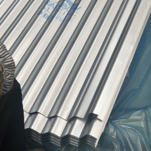 Quality Dx51d 0.18*900*2000MM Zinc Metal Roof Panels Wave Shape wholesale