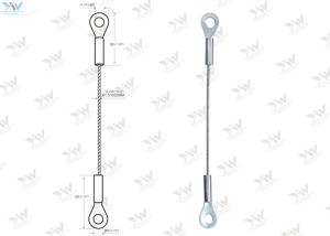 Quality Stainless Steel Wire Rope Sling Eyelet Steel Wire For Suspension Systems wholesale