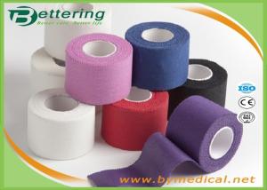 Quality Coloured Athletic Cotton Sports Tape Trainers Strapping Tapes Joints Protector GYM tape wholesale