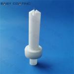 PTFE material powder nozzle set flat jet Fan spray nozzle assembly NF18-M