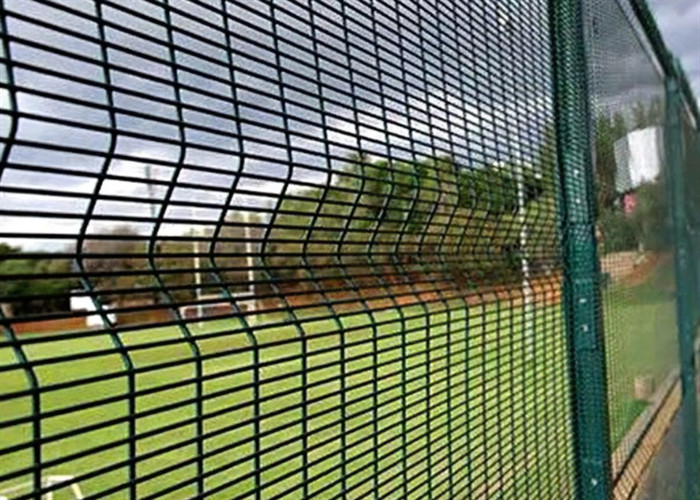 Galvanized 4 Bends 4.0mm 358 Security Fencing For Schools / Parks