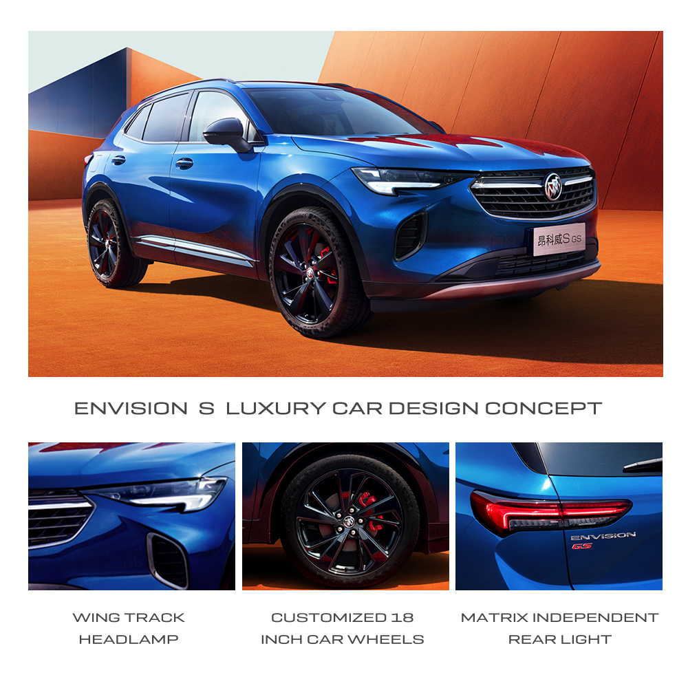 2024 Buick Envision S Luxury Mini SUV High-Speed Fuel Cell Gas Car Comfortable and Hot Selling in China New Energy Vehicle