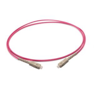 Quality SC UPC To SC UPC OM4 Fiber Optic Patch Cable 1m / 5m Length wholesale