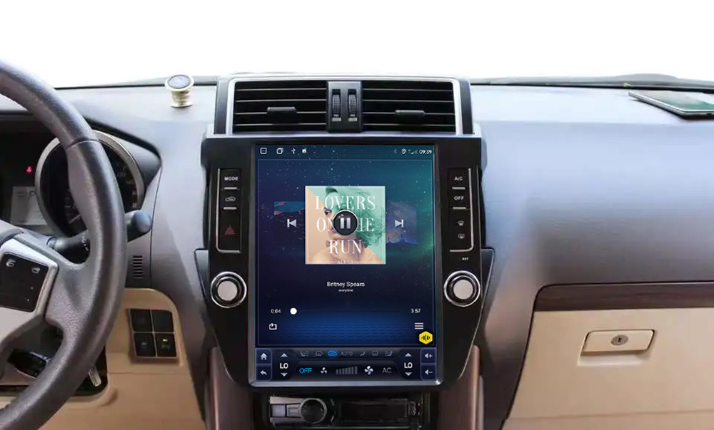 CarPlay Car Stereo Radio GPS Navigation 12.1Inch For Toyota Prado 2014-2017
