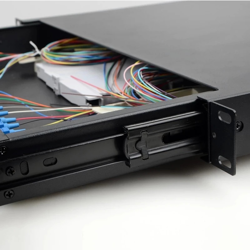 FTTH Drawer Type ODF 12 24 48 96 Fibre Optic Box for Simplified Fiber Termination