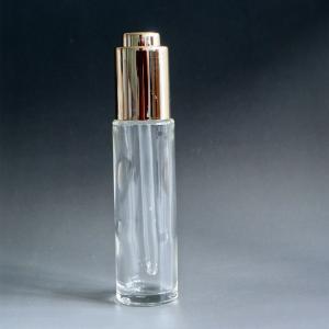 Quality ES-C430 30ml glass cosmetic/serum/skin essence/essential oil push button dropper bottle wholesale