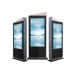 NTSC 2500nits Outdoor LCD Digital Signage Transportation IP65