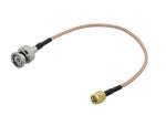 SMA Male To BNC Male Radio Low Impedance cable Rf Connector