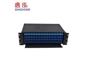 Quality 96 Core Port ODF Unit Optical Fiber Distribution Frame Lightweight Standard Size wholesale