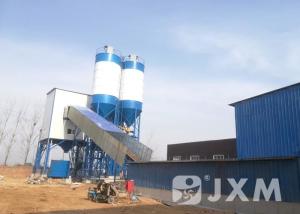 Quality High Efficiency Twin Shaft Mixer Batching Plant 240 Cubic Meters Concrete Per Hour wholesale
