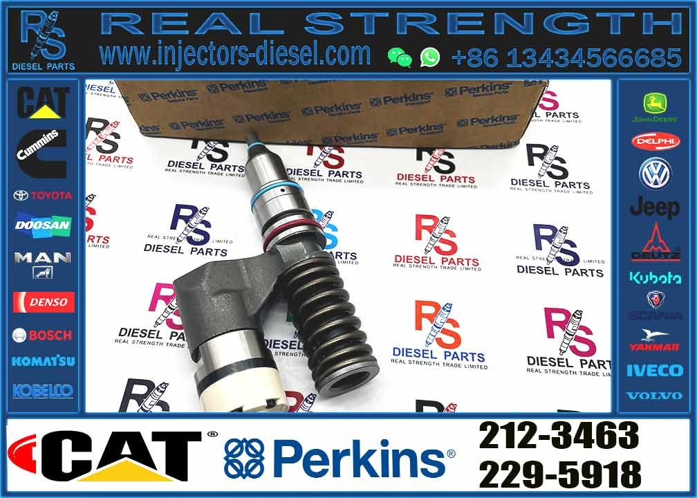 Excavator Common Rail Diesel Engine Parts 3176 3176C C7 C10 Fuel Injector 212-3463 116-8888 161-1785 317-5278 203-7685