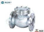 ASME B16.34 Swing Non Return Valve , Manual Operation Flanged Check Valve
