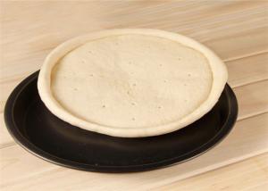 Quality 6 Inch Black 152x144x25mm Round Pizza Baking Tray 152x144x41mm wholesale