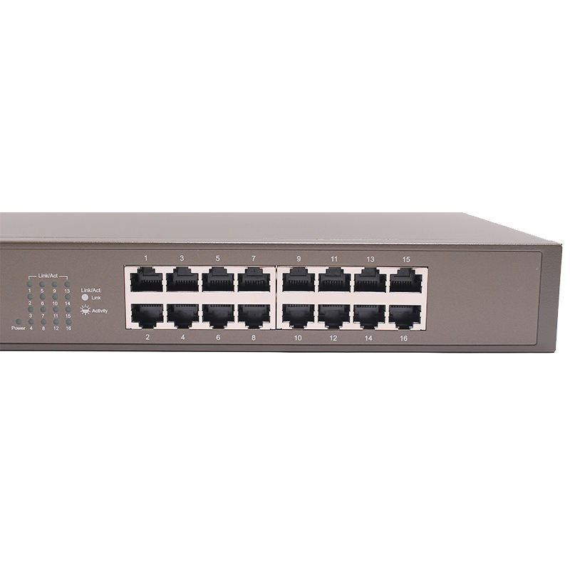 16 Ports Gigabit Ethernet Switch Fast Network 10/100/1000 Mbps Auto-negotiation RJ45 TEG1016D for speed and Connectivity
