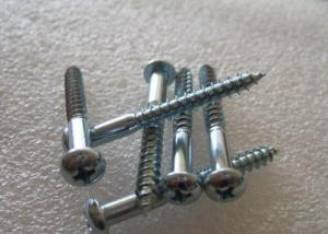 Quality M4 Threaded Stud Bolts DIN 7996 Round Head Wood Screws wholesale