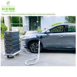 Quality 40kW 60kW 120kW ev charging station road auxiliary rescue equipment high voltage mobile ev car charger with battery wholesale