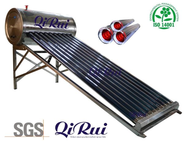 72 Hours High Heat Preservation Inox Solar Water Heaters for Unpressurized