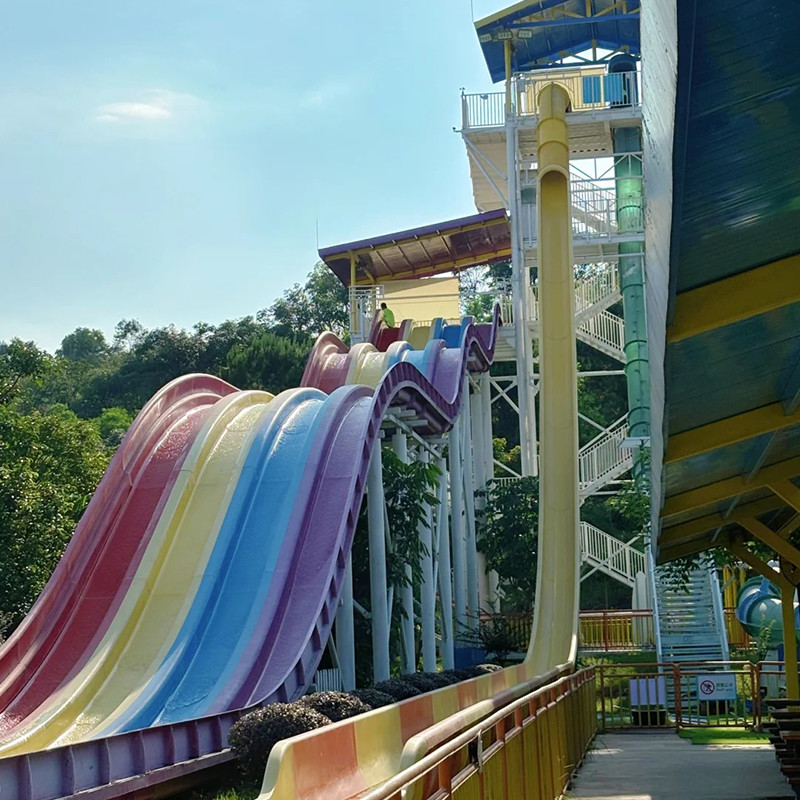 Aqua Park Swimming Pool Slides OEM ODM Water Amusement Park Equipment