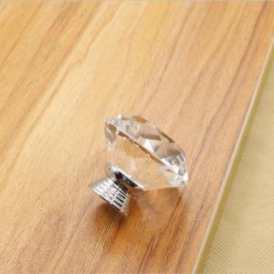 Quality European Style Drawer Crystal Pulls Cabinet Door Pulls Handles Furniture Konbs wholesale