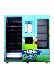 Quality 21.5 Inches Screen Tennis Ball Vending Machine 10 Adjustable Channels wholesale