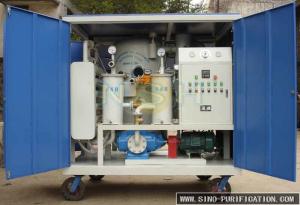 Quality NAS 6 Grade Vacuum Oil Purifier Water Removal 380V 50Hz Light Weight Custom Color wholesale