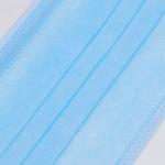 Adult Blue Disposable Surgical Mask / Valveless Disposable Pollution Mask