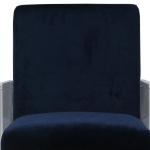 Velvet Cushion Contemporary Bar Chairs Acrylic Bar Stools With Back