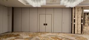 Quality Modern Sliding Office Partition Walls Sound Insulation Melamine Surface Hanging wholesale