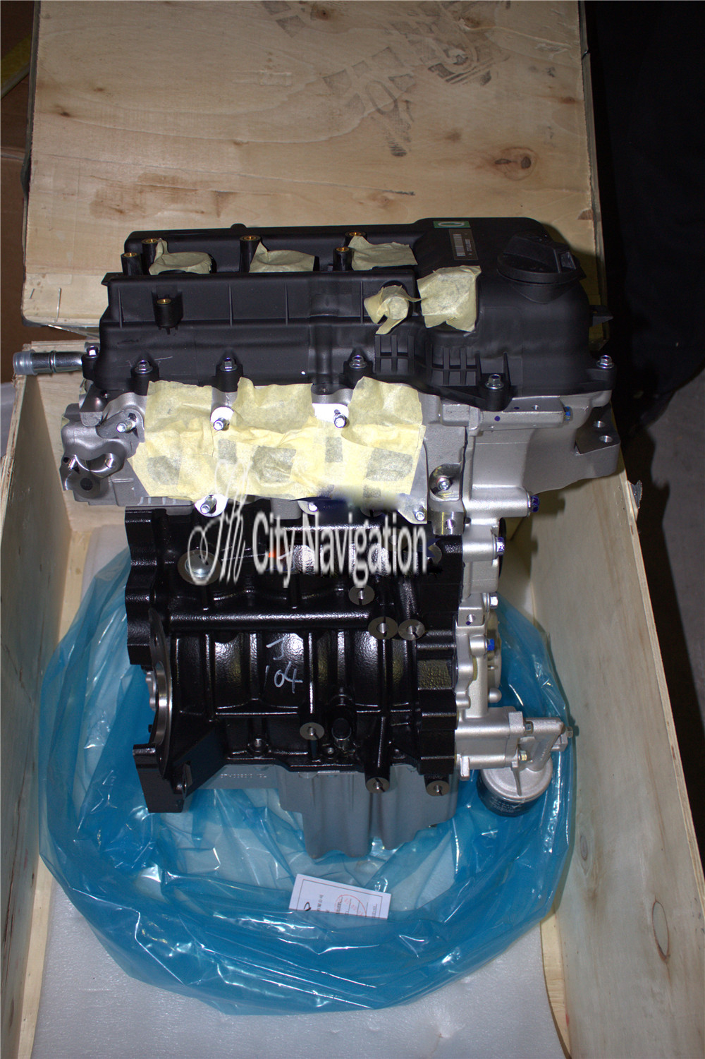 Long Block 3 Cylinders 1.0L SQR371 Engine Assembly for Chery QQ 2013 A1