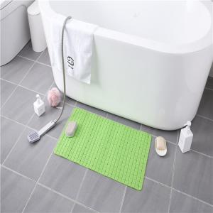Quality Bright Green PVC Dot Non-slip Bathroom Bath Tub Carpets wholesale