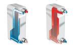 Refrigerant Chiller condenser Water Cooling Evaporator Copper Brazed Plate Heat