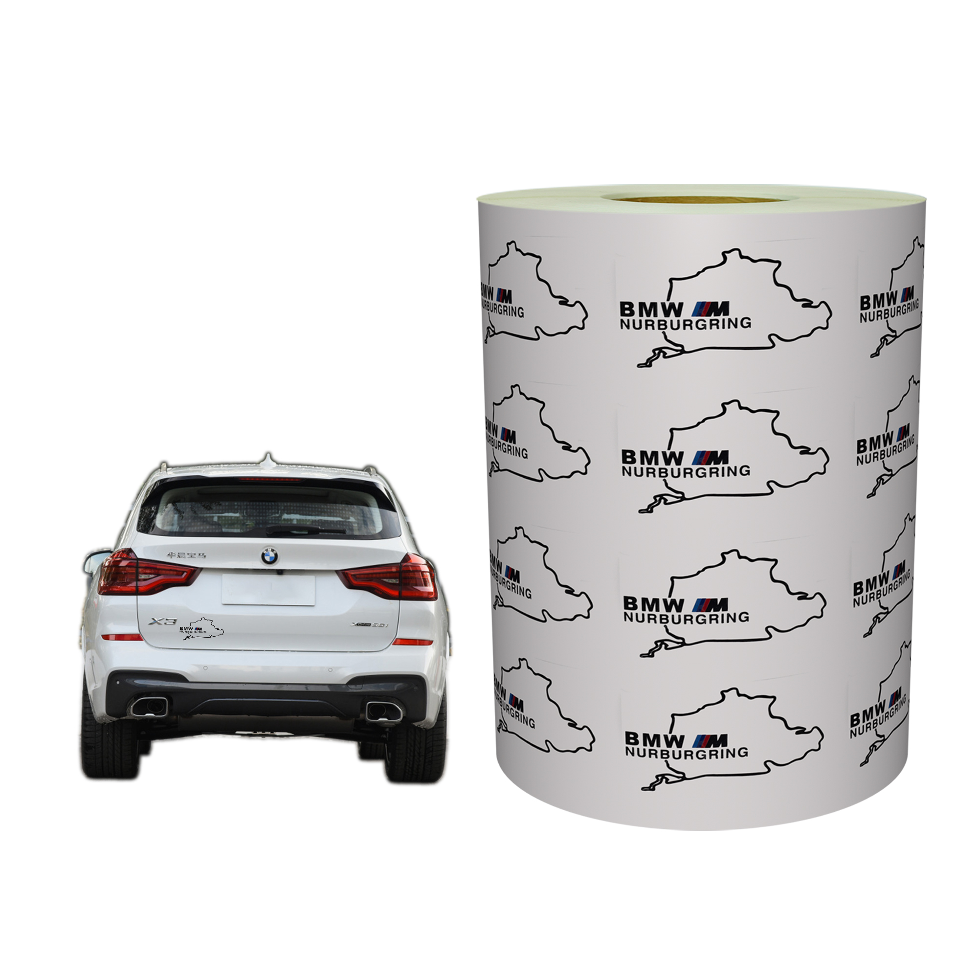 Print Vinyl 3M Decal Sticker Custom Car Stickers For Windows