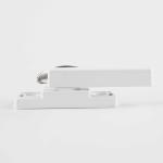Sliding Windows UPVC Crescent Moon Lock with Aluminium Alloy Frame and