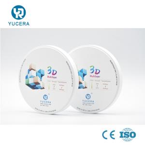 Quality 6 Layer Multilayer Dental Zirconia Blank Digital CADCAM Milling System wholesale